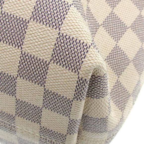 Louis Vuitton Damier Azur Graceful MM White Hand Bag - Picture 3 of 9